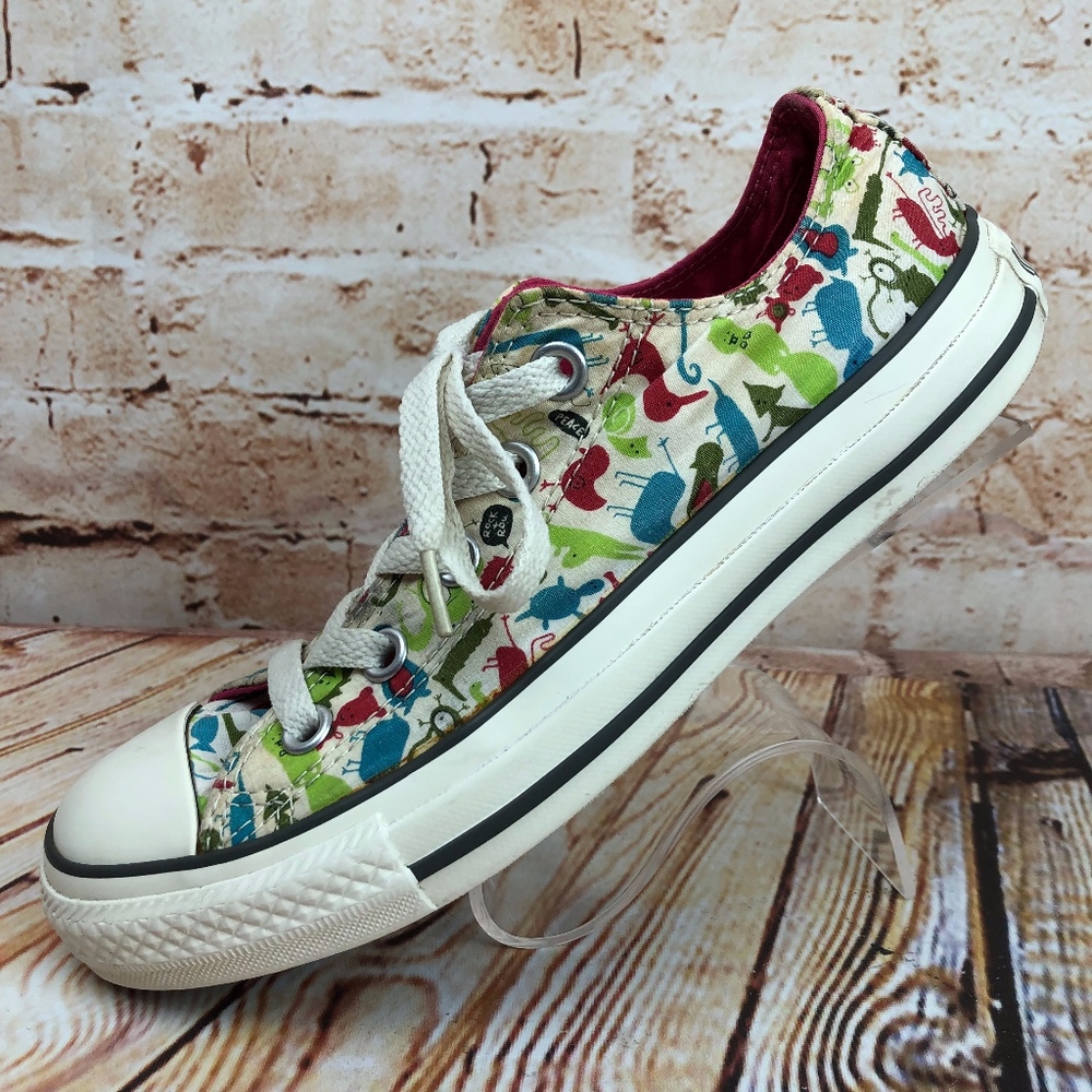 Converse All Star Shoes Sneaker Animal Fun Print